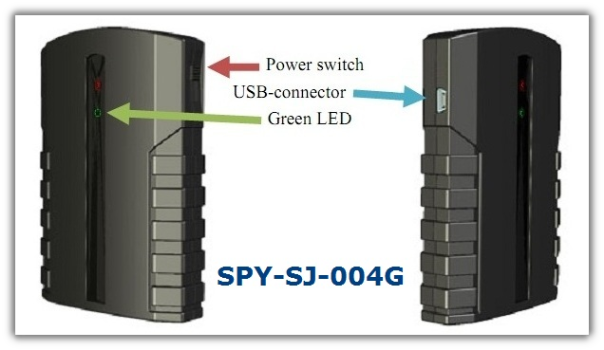 SPY-SJ-004G - Jammer GSM/UMTS/Wi-Fi/Bluetooth Tascabile