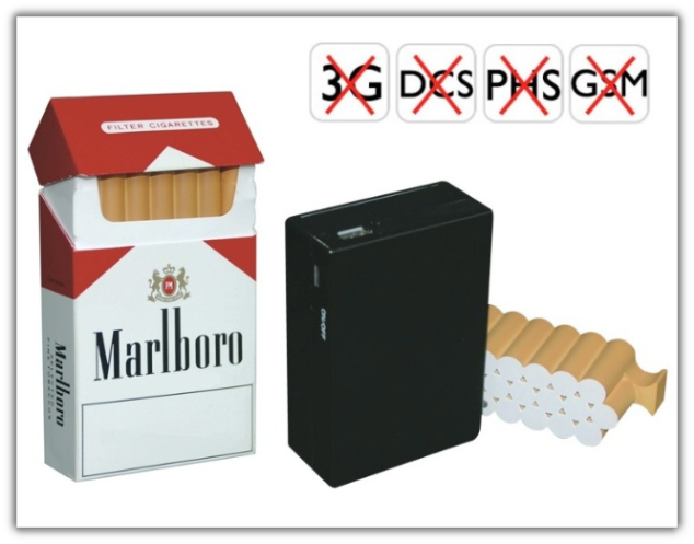 SPY-CigaretteBox - Jammer 3G/GSM/CDMA/DCS/UMTS Portatile